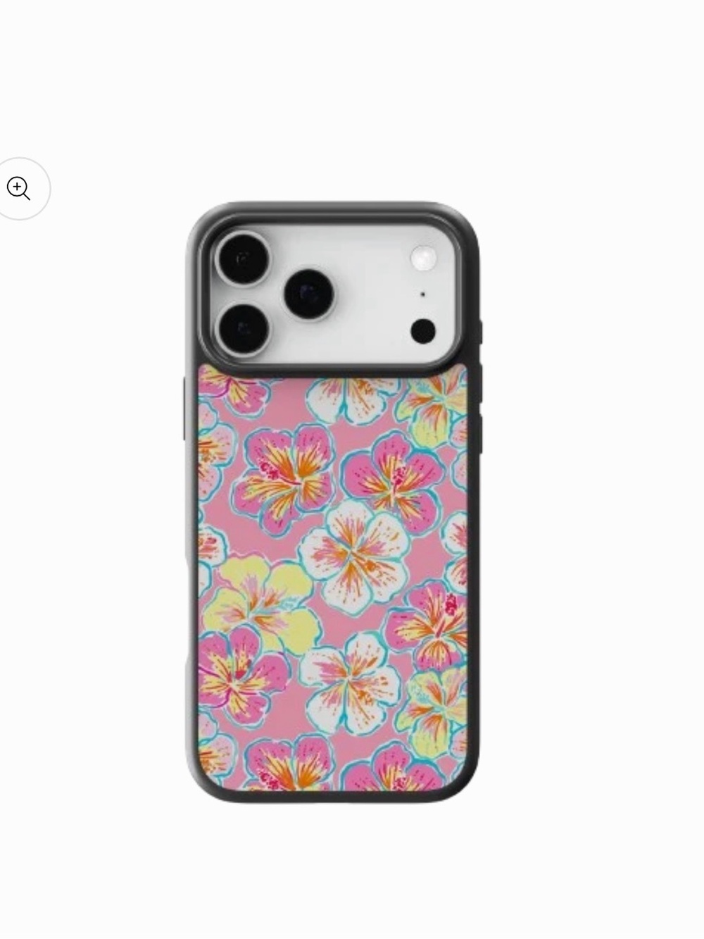 Pink Floral Protective Phone Case - Unknown Brand